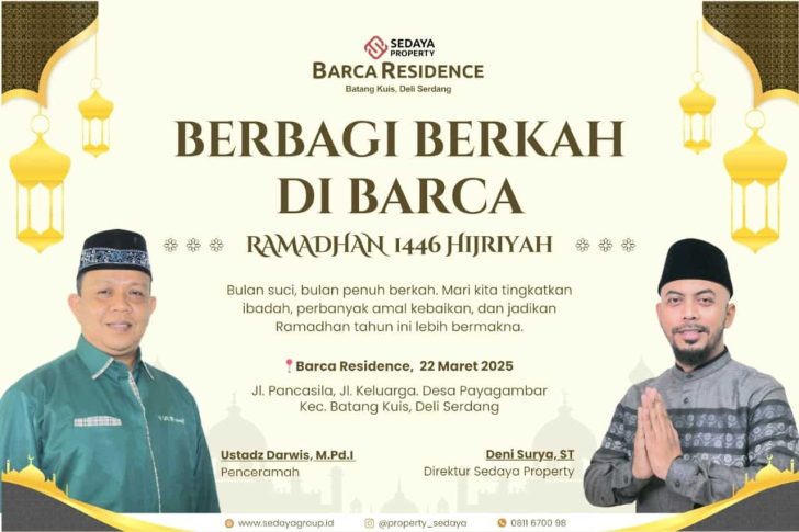 Barca Residence Berbagi Berkah Ratusan Paket Kepada Masyarakat 2 Barca