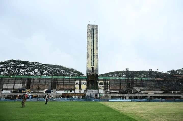 Didampingi Bobby Nasution Tinjau Stadion Teladan, Wamen Diana Sebut Kemen PU Terus Percepat Progres Renovasi 1 Stadion Teladan