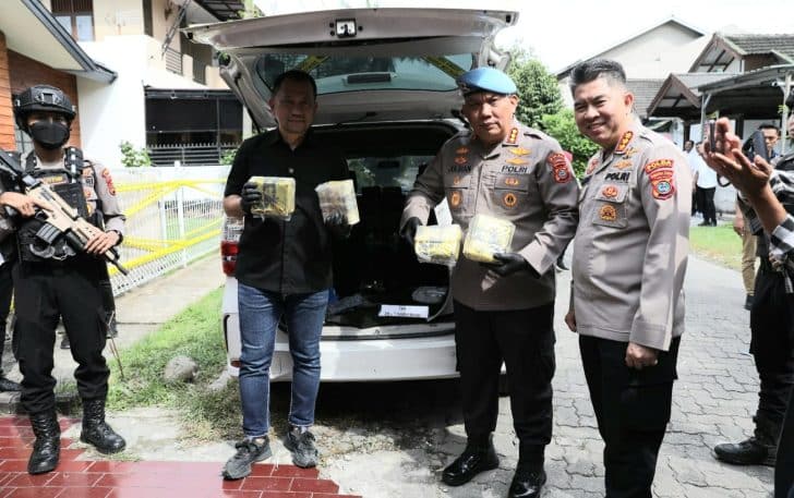 Polda Sumut Gagalkan Peredaran 100 Kg Sabu Dalam Bungkus Kopi, Empat Tersangka dan Dua DPO Terlibat 2 Polda Sumut