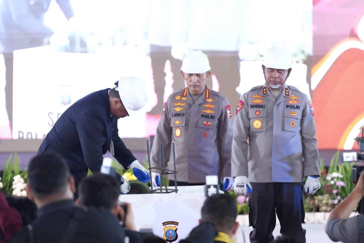 Gubernur Bobby Nasution Dampingi Kapolri Groundbreaking 29 Dapur Dukung MBG 2 Gubernur