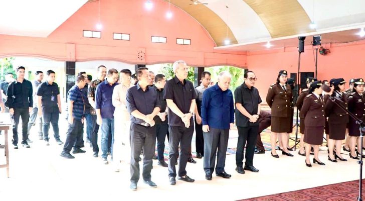 JAM Pidsus, Kapuspenkum dan Kajati Ikuti Upacara Penyerahan Jenazah Calon Jaksa Alm. Reynanda Primta Ginting 2 Jampidsus