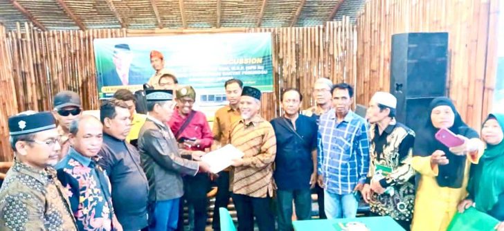 Anggota DPD RI KH Muhammad Nuh, Serap Aspirasi Masyarakat Adat Rakyat Penunggu 2 DPD RI