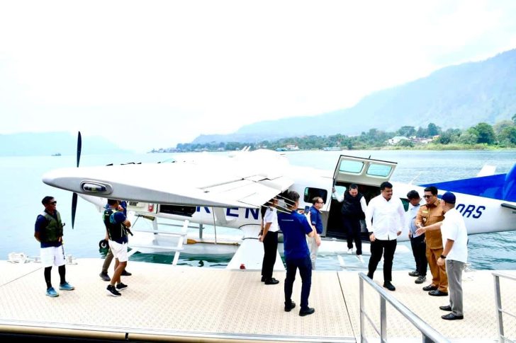 Jajal Pesawat Amfibi, Bupati Samosir : Era Baru dan Daya Tarik Bagi Pariwisata Kabupaten Samosir 2 Pesawat Amfibi
