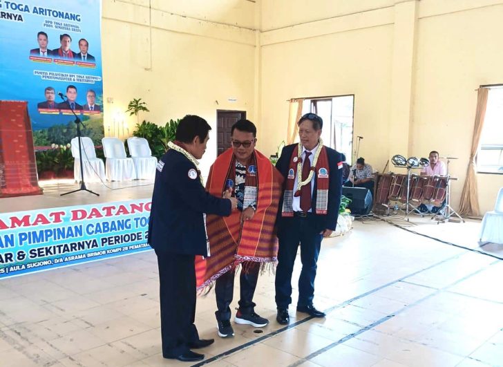 Darson Rajagukguk Ucapkan Syukur dan Haru di Pelantikan DPC Toga Aritonang Pematangsiantar 1 Syukur
