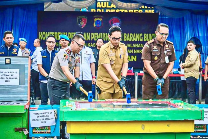 Operasi Ketupat 2026: ‘Pesawat Tempur’ Polrestabes Medan Ringkus 184 Tersangka, Lingkaran Setan Kejahatan Diputus 2 Operasi