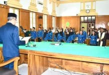 Ketua PN Medan Lantik 12 PNS, Tekankan Integritas dan Disiplin PN Medan